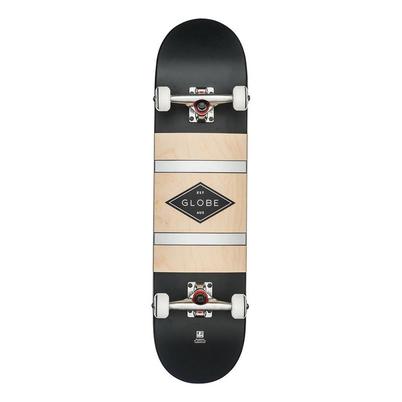 Globe G1 Diablo 2  Black/Silver   8.0FU Skateboard - Image 1