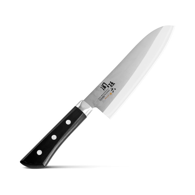 Kai KAI AE2905 Santoku Knife Seki Magoroku Akane 6.5 inches (165 mm), Dishwasher Safe, Easy Care, Made in Japan - Image 1