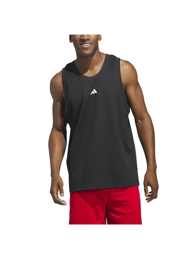 Adidas Legends Tank Black Basketball Tops 2Xs