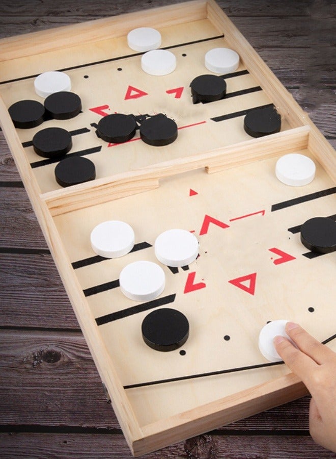 Wooden Board Game For Adult Children Hand-eye Coordination Training Table Football Battle Games  - Image 5