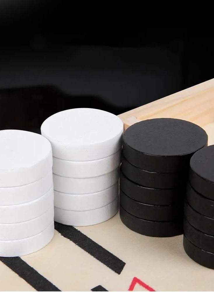 Wooden Board Game For Adult Children Hand-eye Coordination Training Table Football Battle Games  - Image 4