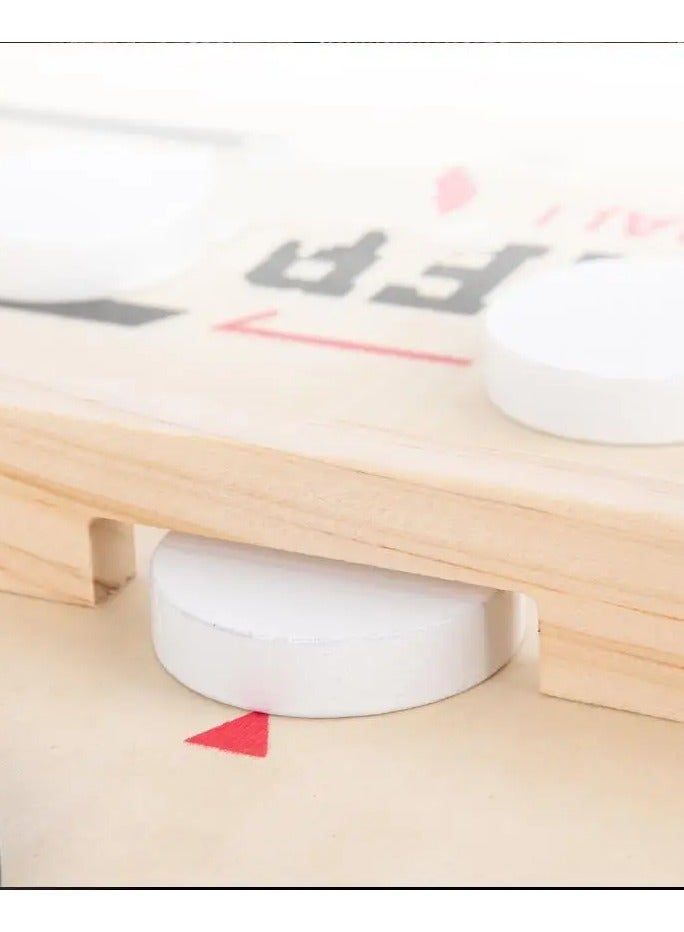 Wooden Board Game For Adult Children Hand-eye Coordination Training Table Football Battle Games  - Image 3