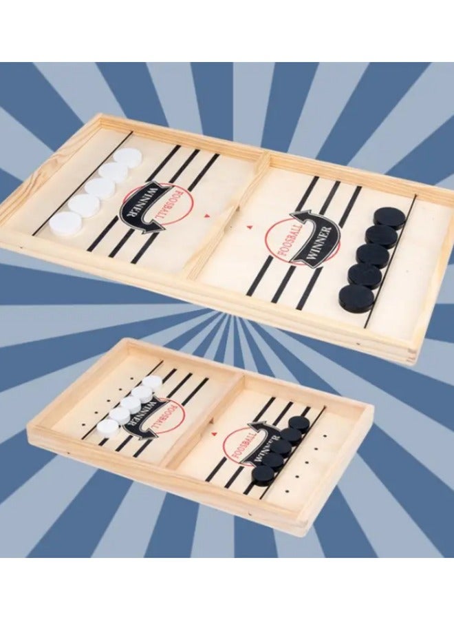 Wooden Board Game For Adult Children Hand-eye Coordination Training Table Football Battle Games  - Image 2