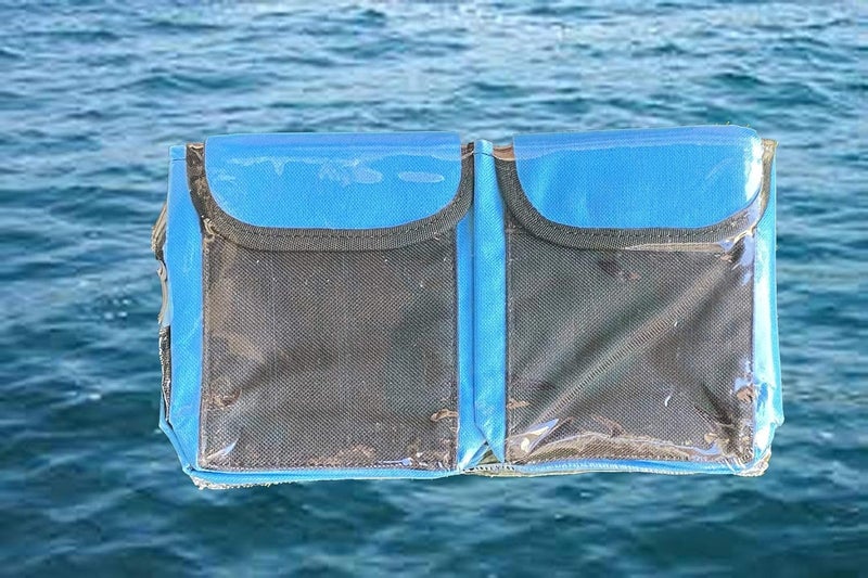 AKM - Scuba Diving Weight Belt (5 Pocket Blue Medium) - Image 2