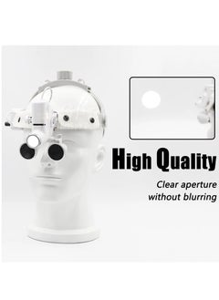 Verci Dental Headlight 5W LED Lamp, High Quality Magnification 5W Focusing Headlight, With Medical ENT Loupe Binocular Magnifier 2.5X 3.5X Optical Surgical Type  - Image 5