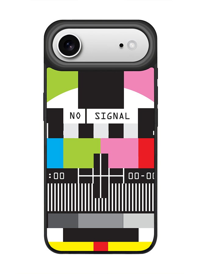 Stylizedd iPhone Air Case, [Compatible with MagSafe] Slim Magnetic cover Phone Case iPhone Air -No Signal TV - Image 1