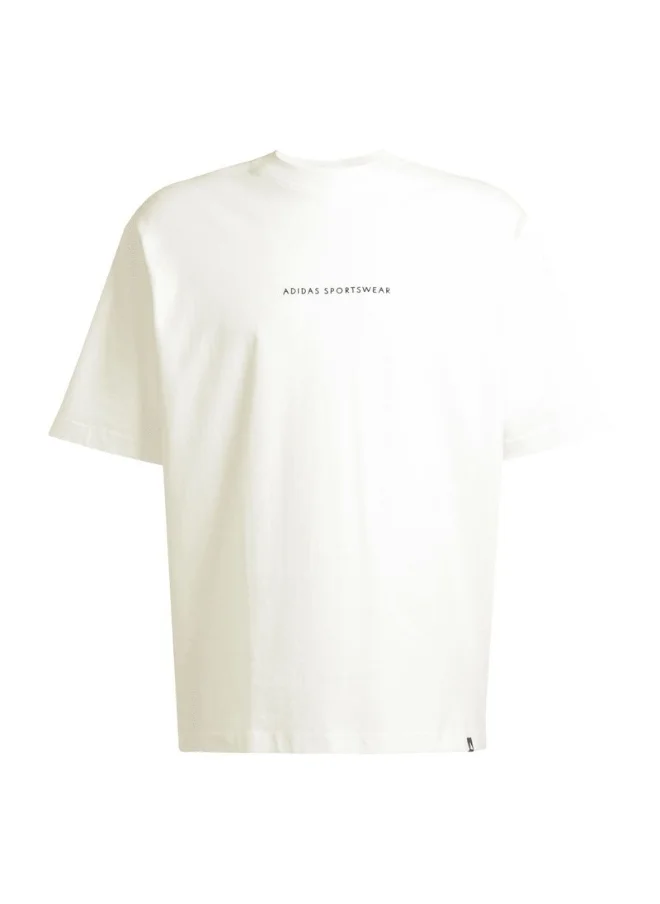 adidas Originals adidas M C DOODLE CAMP White Training T-SHIRTS for Men - XS