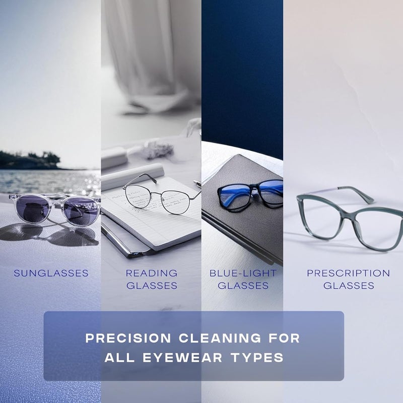 Peeps CarbonKlean Eyeglass Lens Cleaner - Efficient and Durable Carbon Microfiber Technology - Exclusively Used by NASA - 500 Uses (Electroplated Silver) - Image 5
