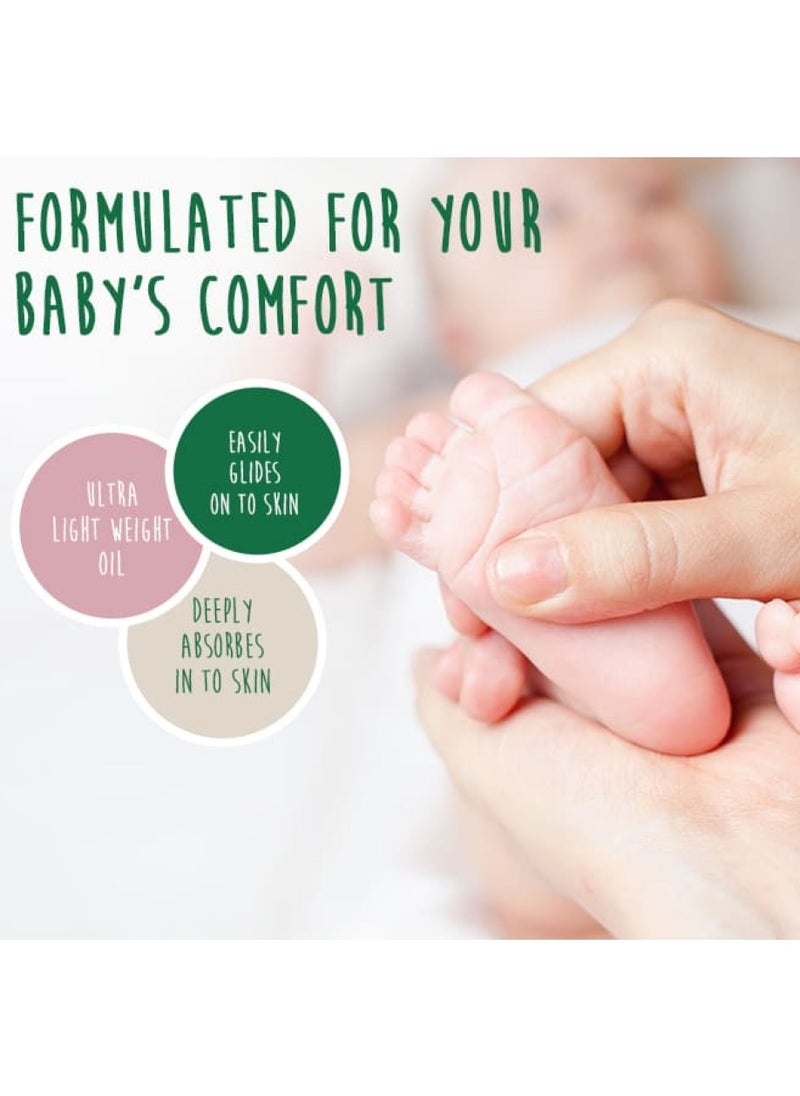 pigeon Natural Botanical Baby Massage Oil 120ml  - Image 5