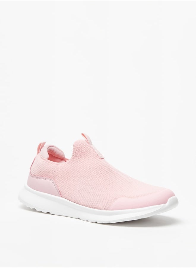Oaklan by Shoexpress - Girl's Textured Slip-On Sports Shoes - Image 1