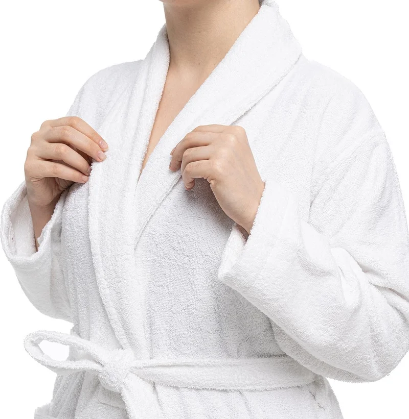 سولي | Minerva | Extra Soft 100% Cotton Women's / Men's Unisex Bathrobe