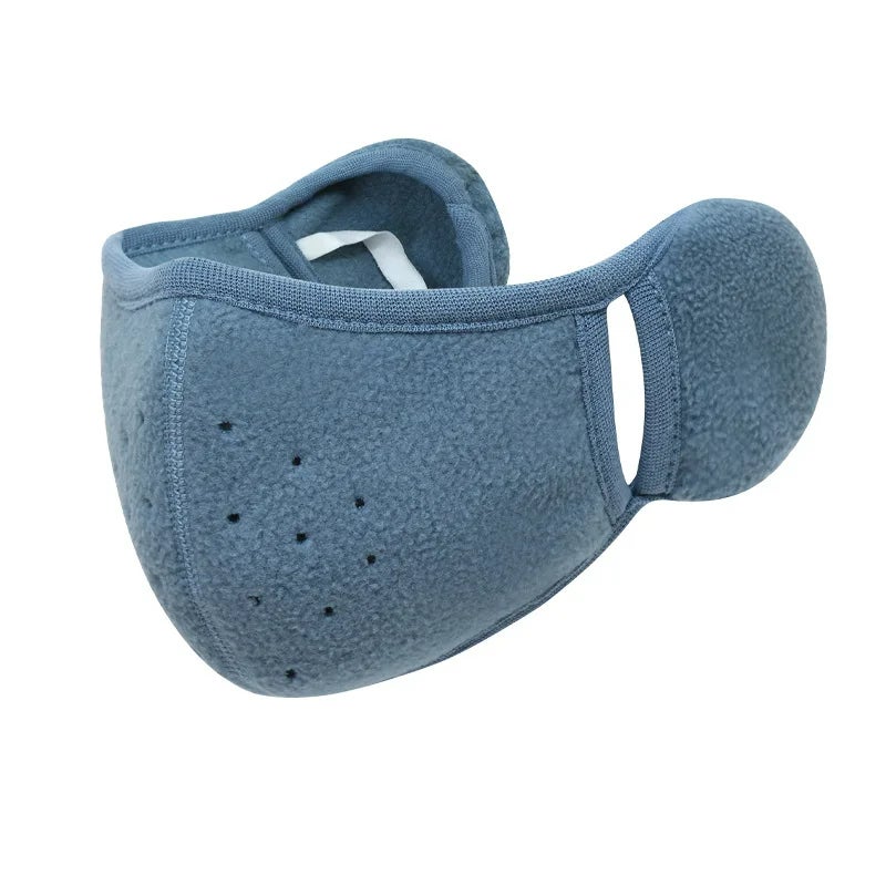 Men Women Winter Two-in-one Earmuffs Warm Mask Dust-proof Cold-proof Riding Ear Muff Wrap Outdoor Windproof Band Ear Warmer - Image 4