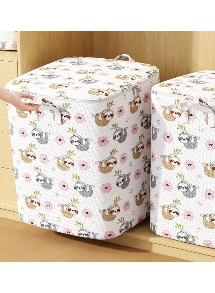 Rozino 1pc Large Capacity Storage Bag, Non-Woven Fabric Handbag Organizer, for Sheets, Duvets, Seasonal Clothing, and Toys, with Hand Washable or Dry Clean Only - Image 1