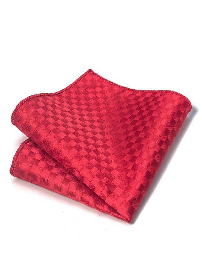Men's Suit Quality Silk Square Scarf 1200 Sches High Weft Density Suit Pocket Square