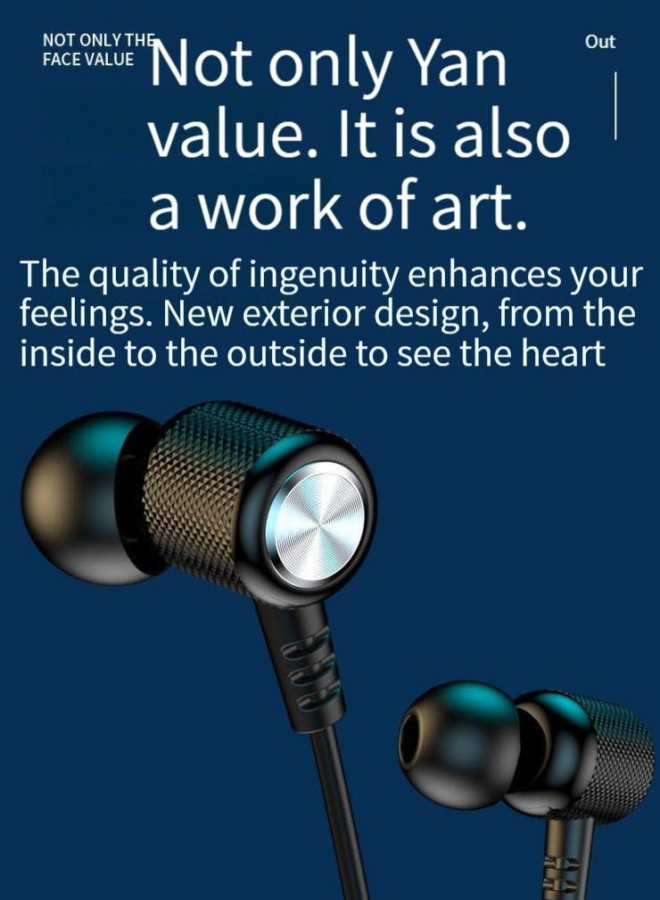 Wireless bluetooth headset sports binaural in-ear neck hanging neck headset super long standby battery life pink - Image 3