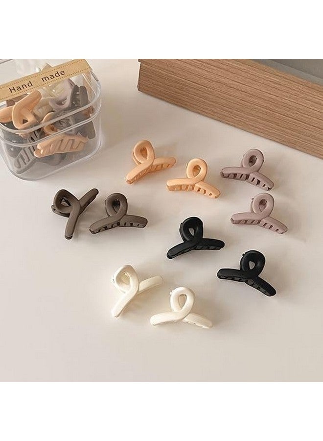 QUILBOOL Hair Claw Clips, 6 Pack Non-slip Jaw Clips Medium Hair Clamps for Thick Curly Long Hair, Wide Grip Hair Accessories for Women Girls - Non-Slip Hair Accessories for Women Girls - 6 pc, Multi. - Image 3