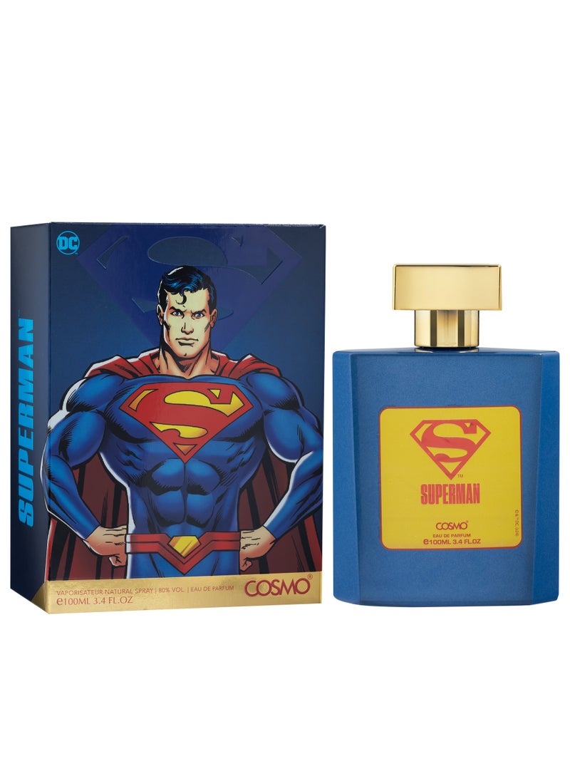 COSMO Cosmo Perfume WB Superman Eau De Parfum 100ml for Kids  - Image 3