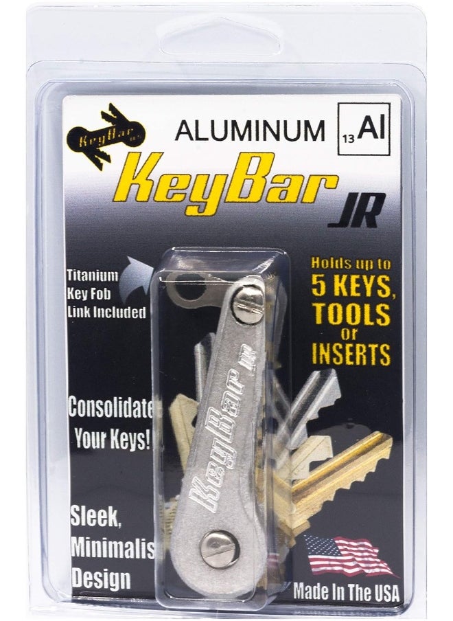 KeyBar KeyBar JR Key Organizer EDC Tool | Everyday Carry Compact Key Holder Multi-Tool and Keychain Organizer (Holds 4-5 Keys)  - Image 5