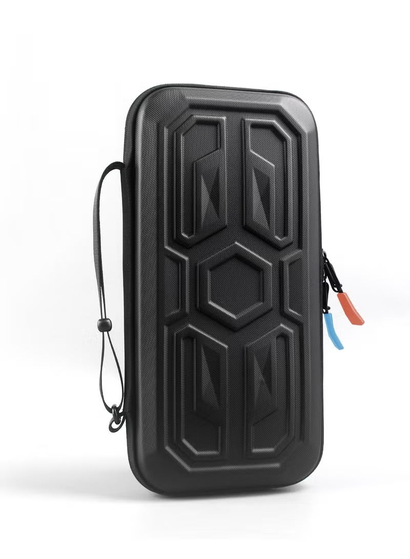 حقيبة حمل متوافقة مع نينتندو سويتش 2، هيكل صلب مقاوم للماء، جراب محمول واقٍ صلب مع جيوب للملحقات والألعاب - Image 2