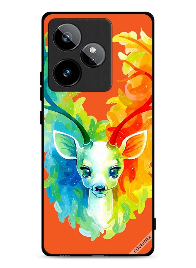 Covernex Realme GT 7 5G Protective Case Cover Colorful Deer
