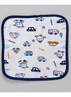 babyhug Babyhug Cotton Muslin Wash Cloths for Babies, Soft & Absorbent, Pack of 3  - Image 2