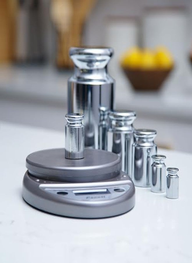 إسكالي وزن معايرة إسكالي 200 غرام - أوزان معايرة دقيقة من الفولاذ المقاوم للصدأ للموازين الرقمية وموازين المختبرات وموازين المجوهرات - Image 4