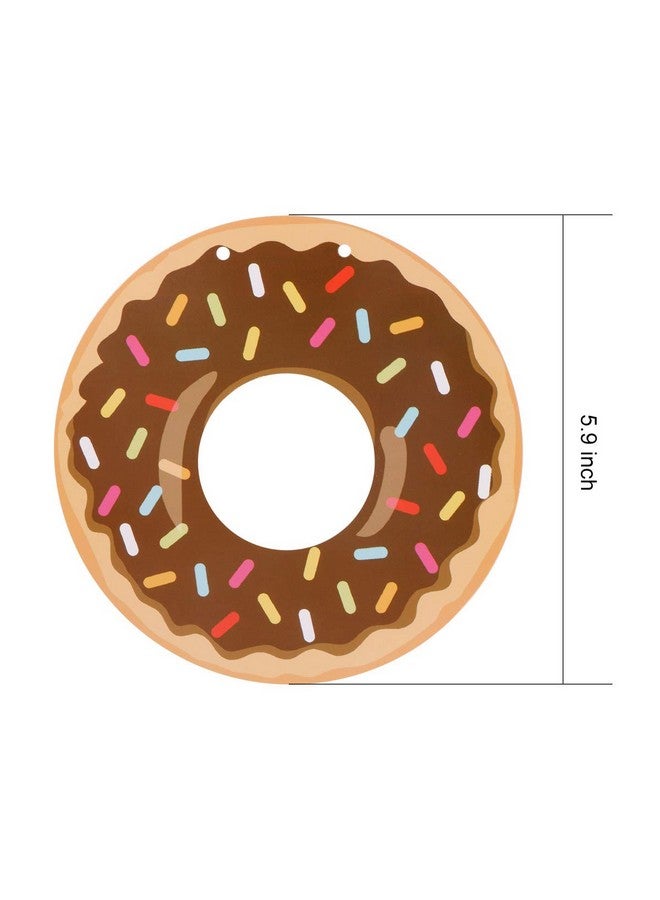 JOLLYSTYLE 2Pcs Donut Party Supplies Party Banners Donut Food Theme Party/Tea Party Decorations Doughnut Baby Shower/Birthday Party Garland Wall Decorations Photo Props - Image 3