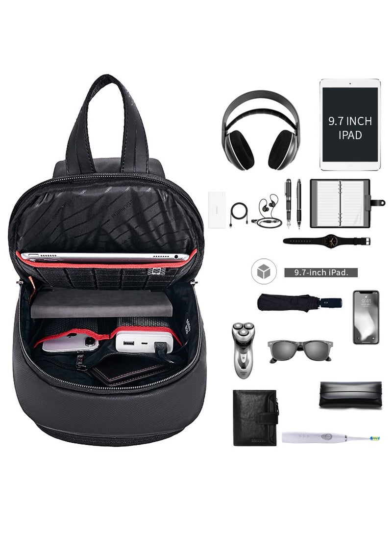 ARCTIC HUNTER - Cross Body Sling Bag Water Resistant Anti Theft Unisex Shoulder bag with Built in USB Port for Travel Business Shopping XB00081 - Image 1