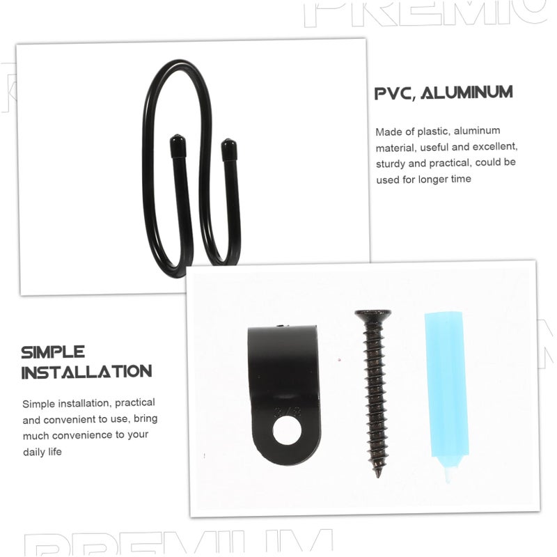3Pcs Black Backseat Phone Holder Headrest Tablet Stand For Car And Home - Image 3