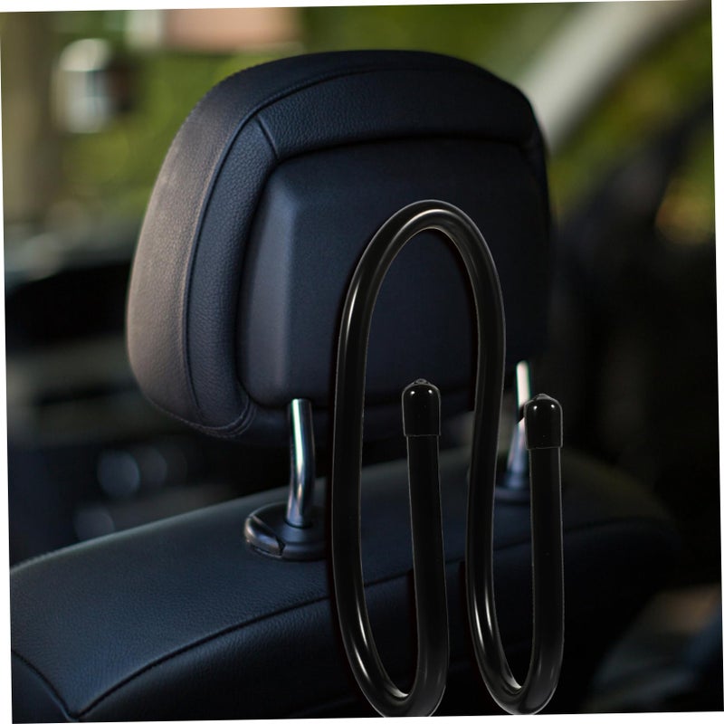 3Pcs Black Backseat Phone Holder Headrest Tablet Stand For Car And Home - Image 5