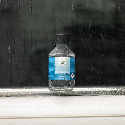 nextzett Glass Sealant Coating - 6.8 oz - 20 Windshield Applications - 6 Months Water Repelling Protection, Clear, (92341215) - Image 4