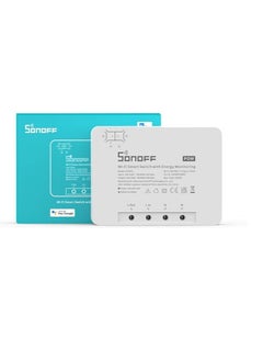 Sonoff Diy Powr3 Wi-Fi Smart Switch Energy Monitoring Wifi Or 433Mhz Rf Remote Control - Universal Diy Module For Smart Home - No Hub Required 【Compatible With Alexa & Google Home Assistant】【White】