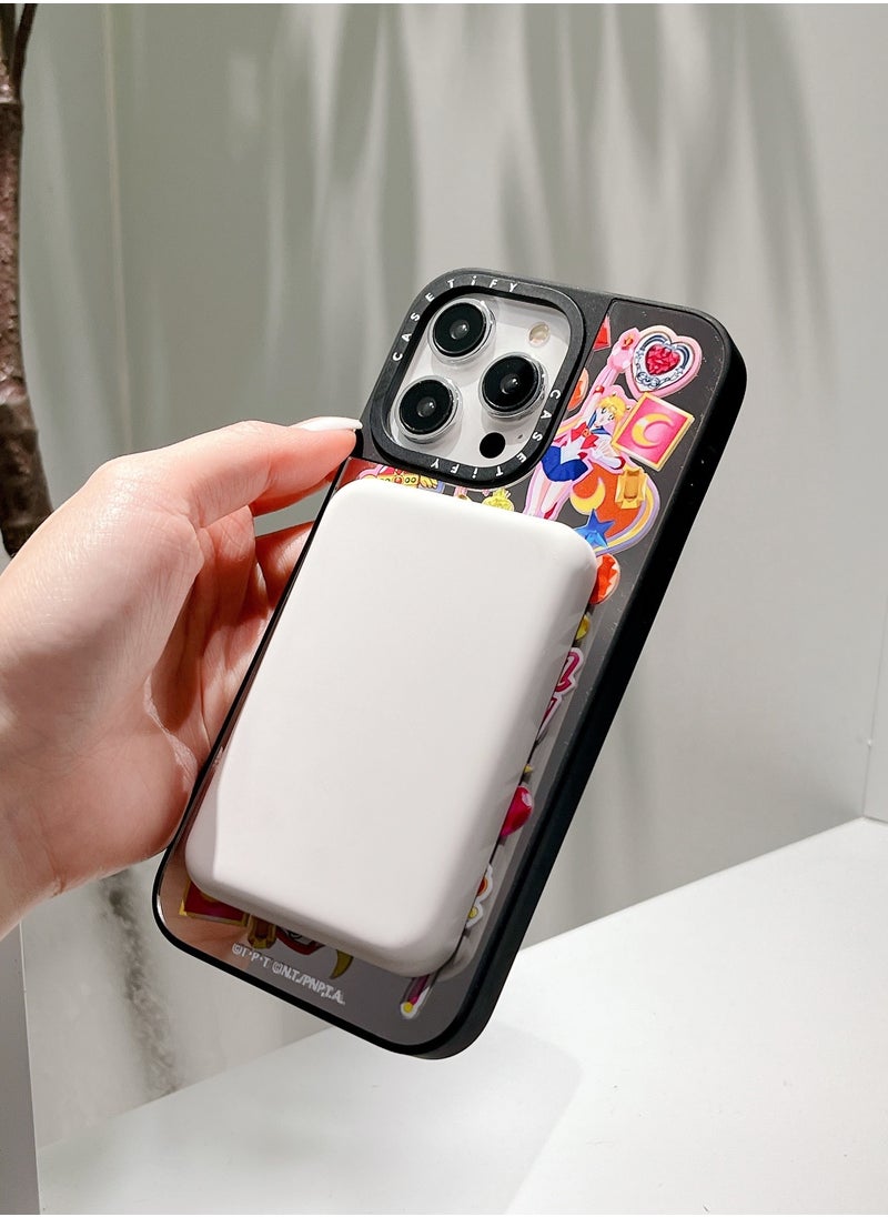 Casetify - Apple iPhone 15 Pro Max Case Sailor Moon Magnetic Adsorption Phone Cover - Mirror Face - Image 1