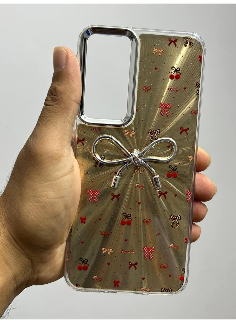 Bow-shaped back cover compatible with Samsung A25 phone - Image 2