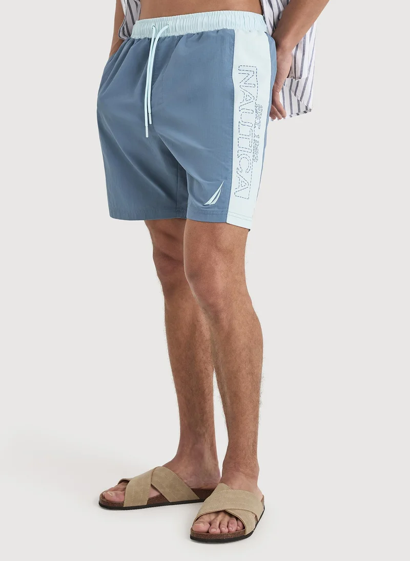 Men 7 Inch Swim Shorts for Beach, Pool and Summer Activities - Green