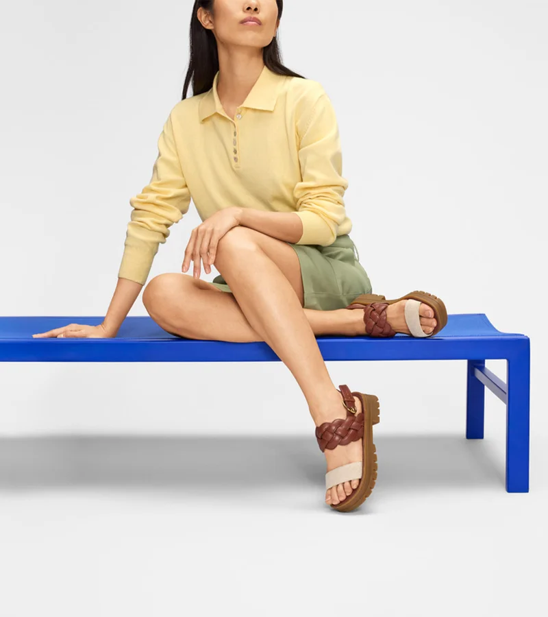 كول هان صندل كريسيدا بنعل بتجاويف للنساء