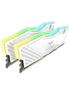 TeamGroup 32GB (2X16GB) 3600MHz DDR4 DESKTOP RGB GAMING RAM - WHITE  - Image 2
