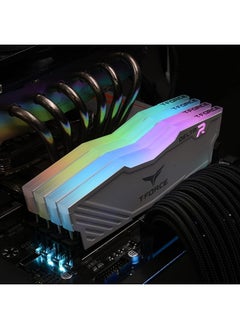 TeamGroup 32GB (2X16GB) 3600MHz DDR4 DESKTOP RGB GAMING RAM - WHITE  - Image 5