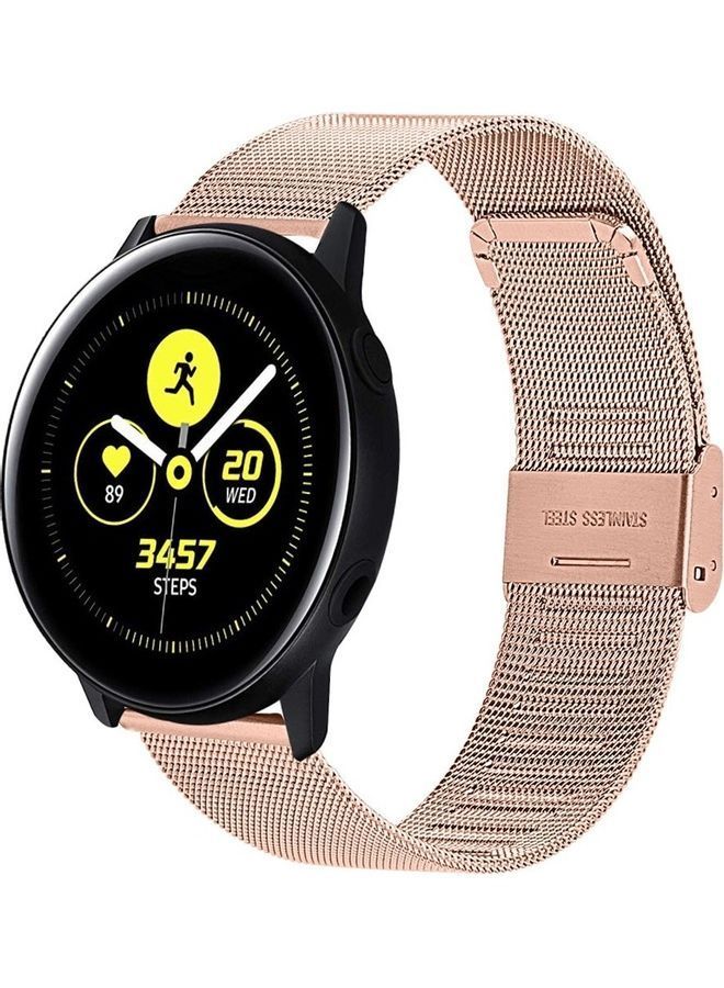 NIBEMINENT Replacement Band For Huawei Watch GT 42mm, 46mm 22millimeter Rose Gold - Image 1