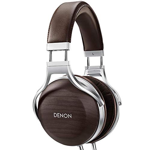 Denon AH-D5200 Ultra Premium HiFi Over Ear Headphones (Brown) - Image 1