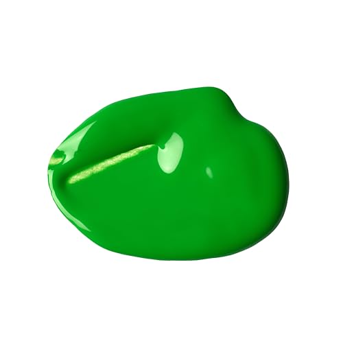 Liquitex BASICS Acrylic Fluid Paint 118ml 4oz Bottle Light Green Permanent - Image 3