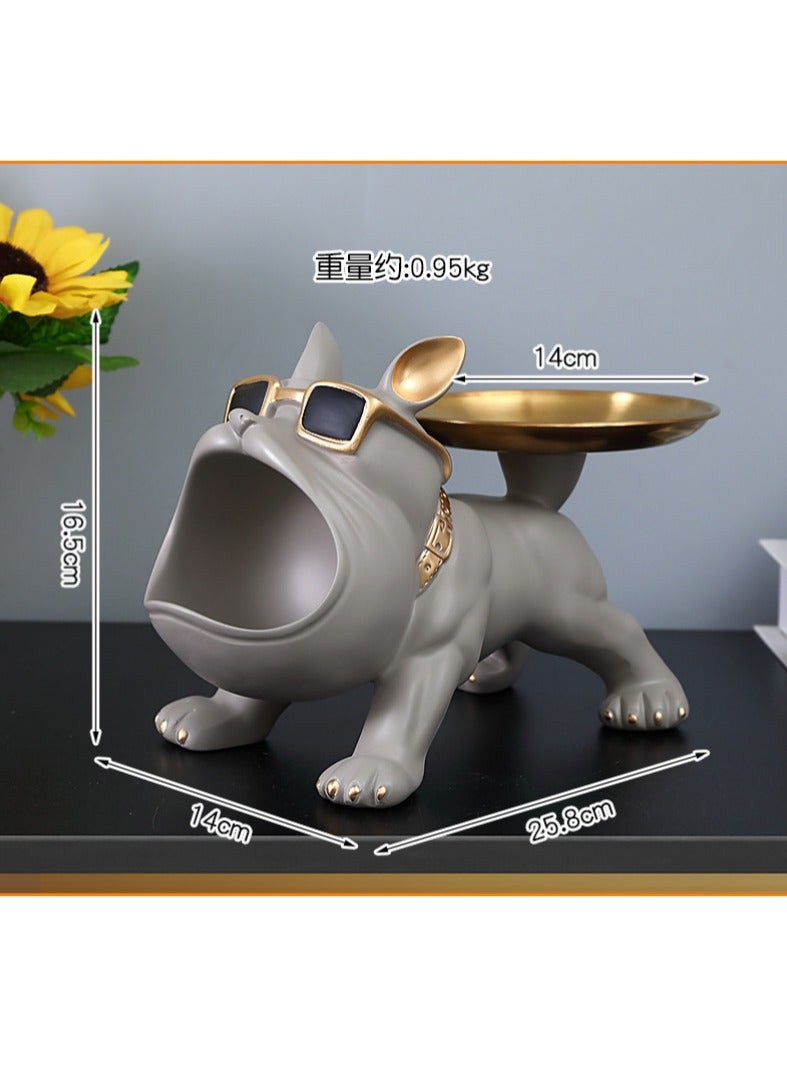 French Bulldog Key, Coin, Accessory and Living Room Or Entrance Decoration, Unique Design with Elegant Finish, Available in Multiple Colors - Image 2