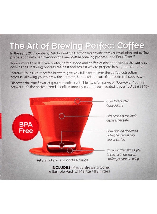 Melitta Melitta 64008 Red Ready Joe Filter Cone - Image 5