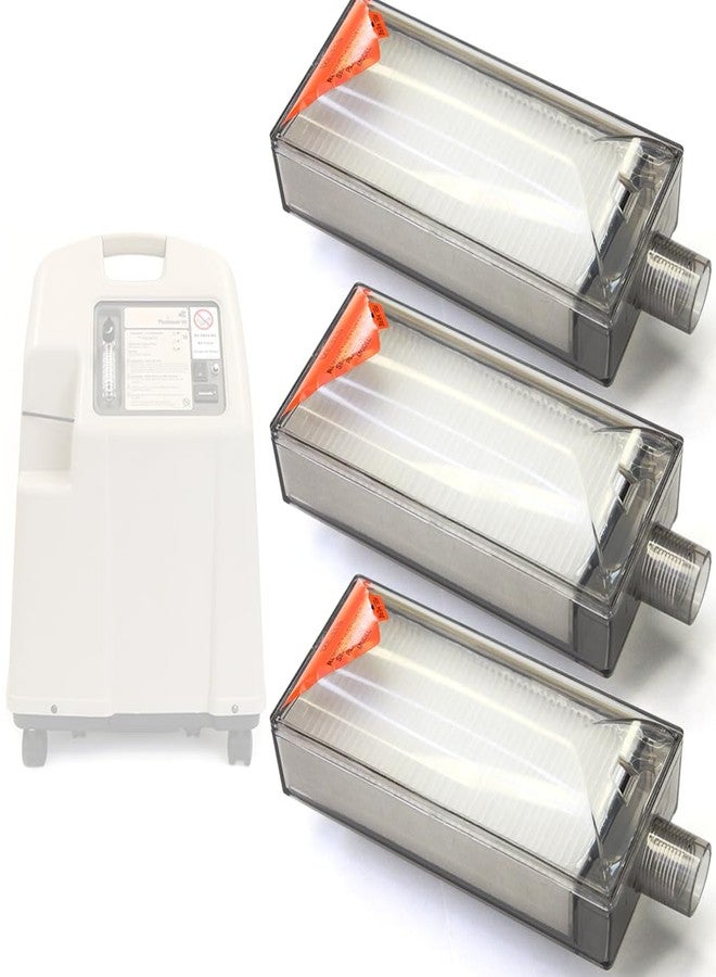 فلتر مدخل ثلاثي 1131249 لجهاز Invacare Perfecto Platinum، فلتر مدخل جهاز تركيز الأكسجين - Image 1