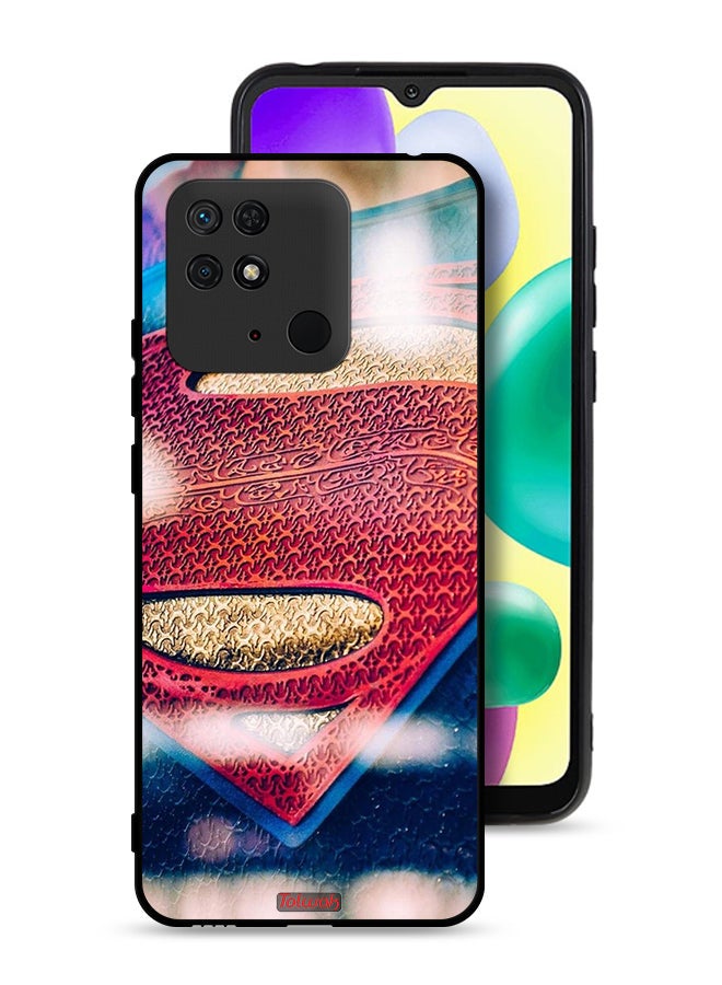 Tolwak Xiaomi Redmi 10C Protective Case Cover Superman Logo - Image 1