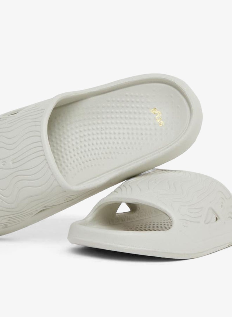 Styli Men White Comfort Slip-On Slides - Image 3