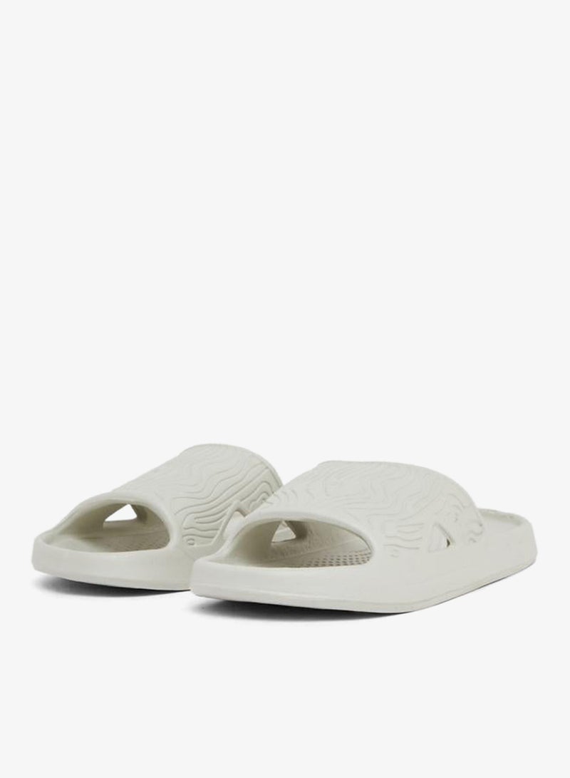 Styli Men White Comfort Slip-On Slides - Image 2