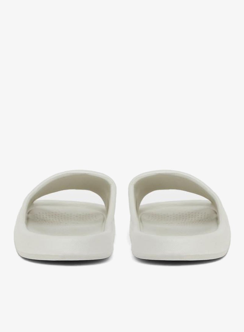 Styli Men White Comfort Slip-On Slides - Image 4