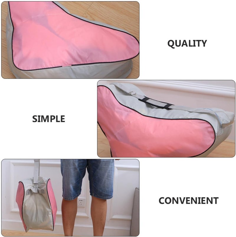 2 Pcs Ice Skates Storage Bag Roller Skates Handbag Protective Outdoor Skating Shoes Pouch for Youth and Adults - Image 3