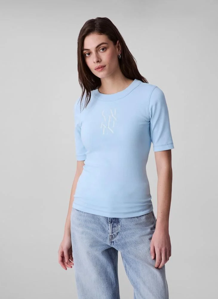 كالفن كلاين جينز Graphic Crew Neck T-shirt